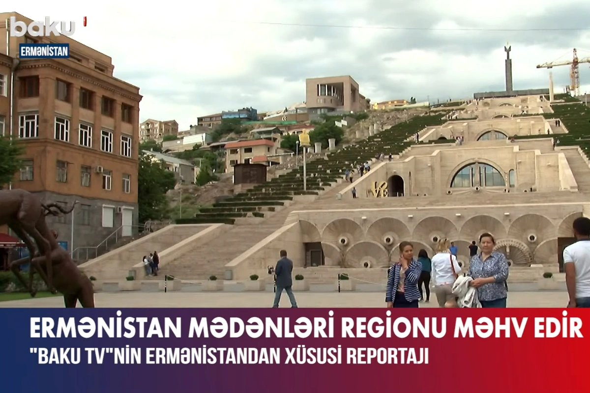 Baku TV-nin Ermənistandan REPORTAJI: Ermənilərin mədənləri regionu məhv edir - VİDEO